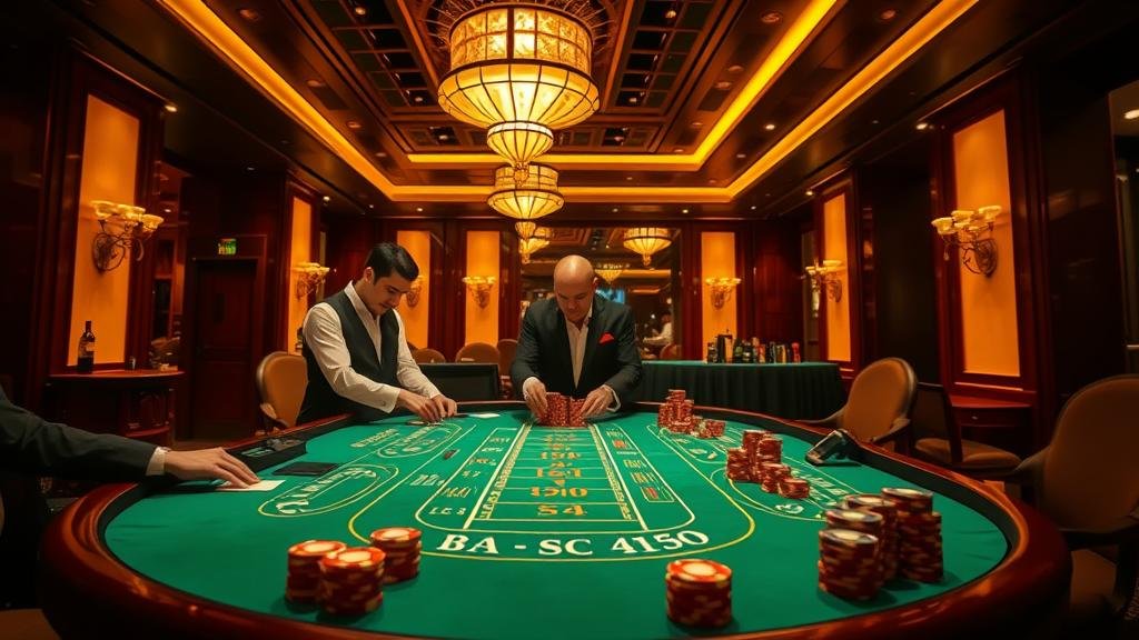 การใช้สูตรคำนวณเปอร์เซ็นต์ไพ่บาคาร่า