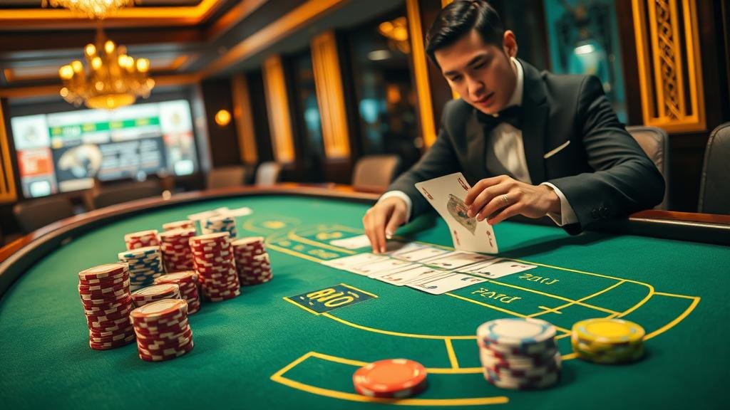 บาคาร่าเว็บตรง: ไกด์ไลน์ล็อคอินง่าย พร้อมสูตรเช็คเปอร์เซ็นต์ไพ่ Evolution ฉบั...