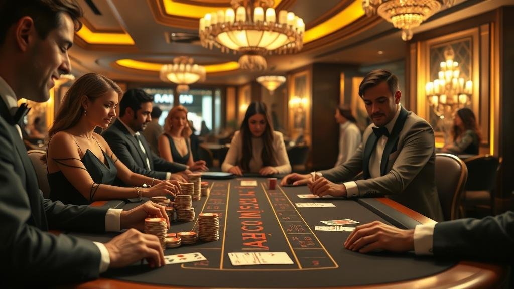 ภาพประกอบเค้าไพ่บาคาร่ารูปแบบต่างๆ