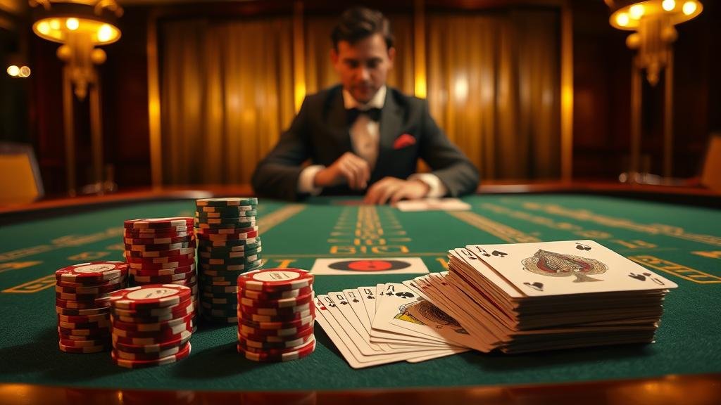 ตัวอย่างเค้าไพ่บาคาร่า