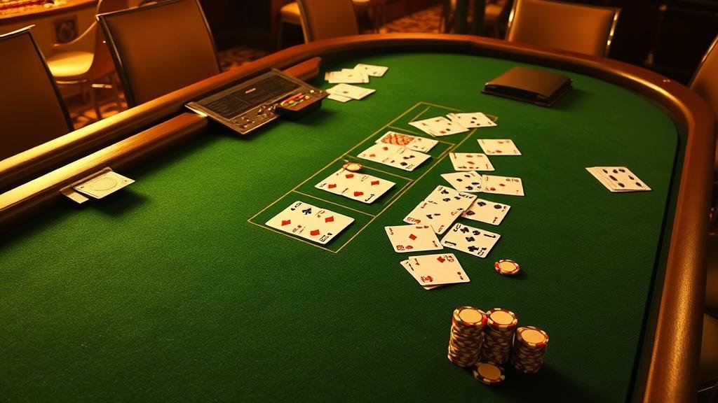 หน้าจอแสดงสถิติและกราฟบาคาร่า