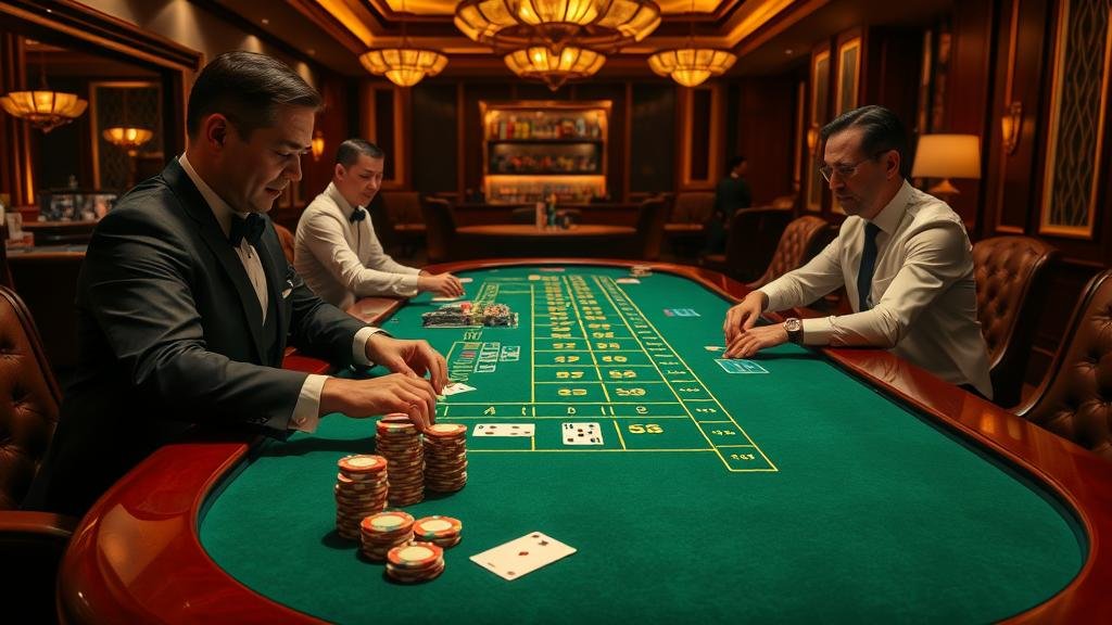 ผู้เล่นบาคาร่าฉลองชัยชนะ