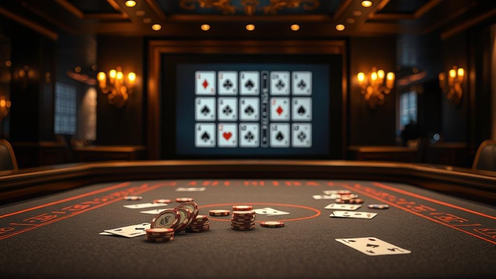 ภาพแสดงกลยุทธ์การเดินเงินบาคาร่า