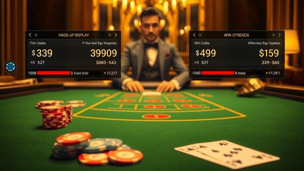 หน้าจอเกมบาคาร่าสด AG พร้อมสถิติแม่นยำ