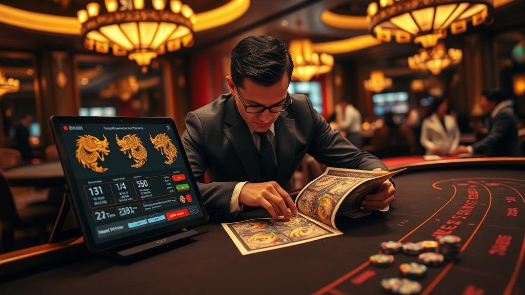 ภาพประกอบกลยุทธ์การเดินเงินบาคาร่า