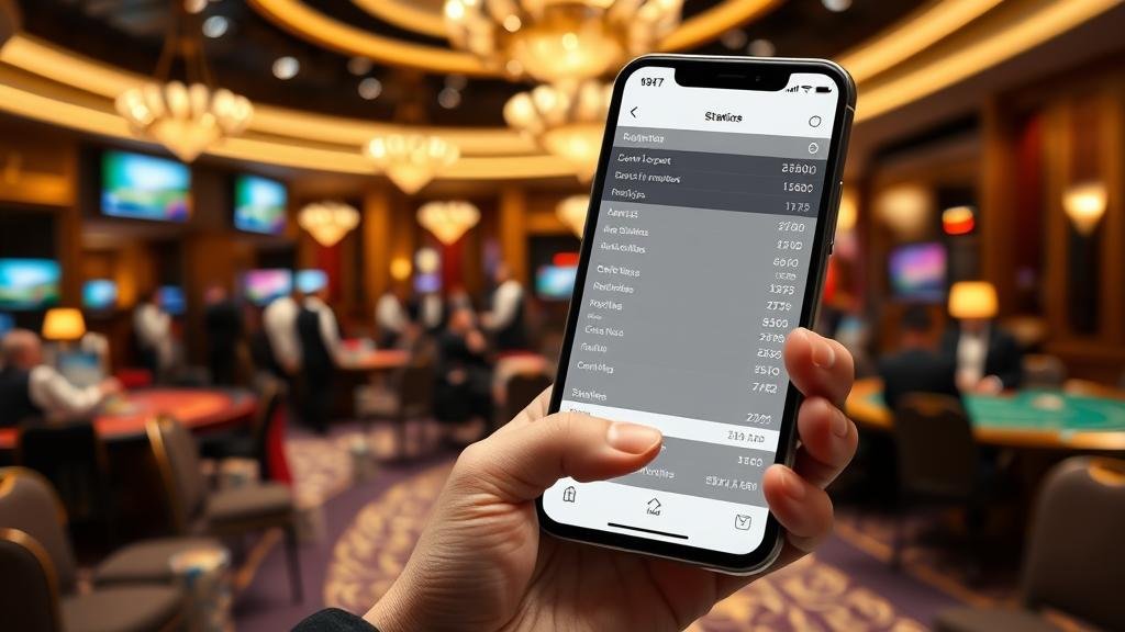 คู่มือตั้งเป้ากำไรบาคาร่า: วิเคราะห์สถิติบนมือถือและแท็บเล็ต ฉบับเข้าใจง่าย