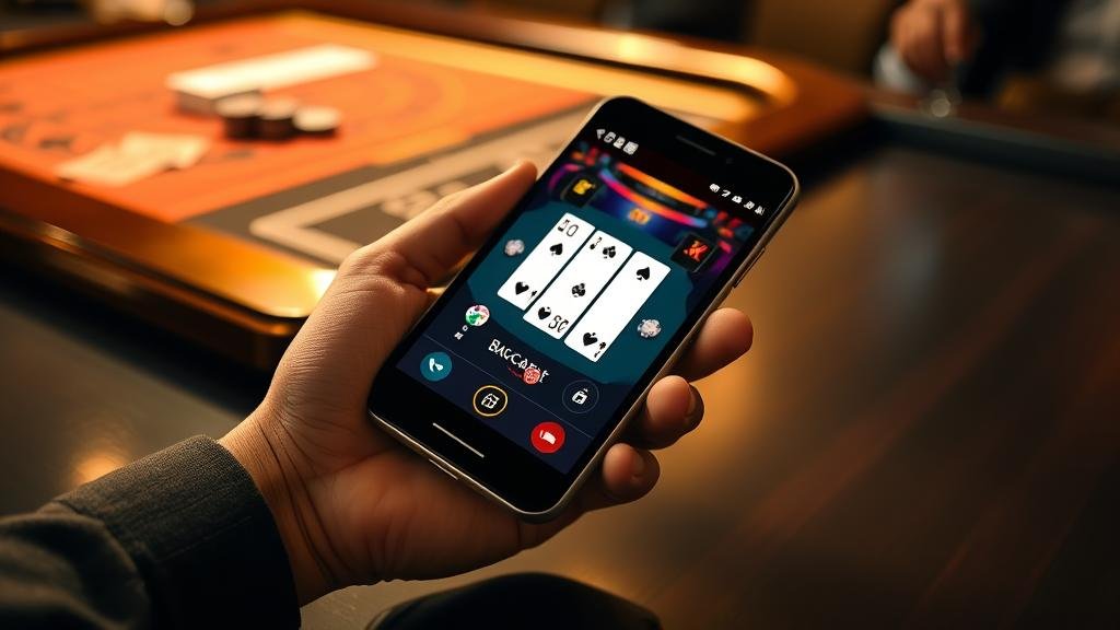 การเล่นบาคาร่าสดบน iPhone