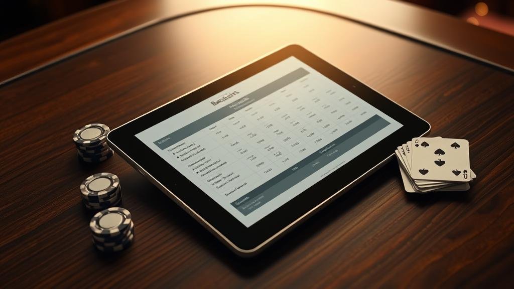 อินโฟกราฟิกแสดงรูปแบบไพ่บาคาร่า