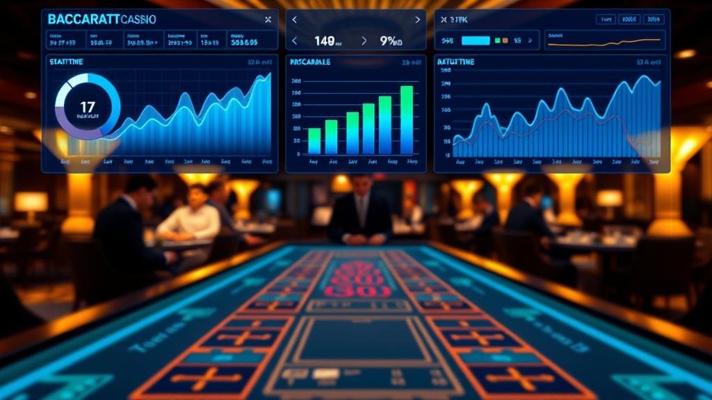 อินโฟกราฟิกกลยุทธ์การวางเดิมพันบาคาร่า