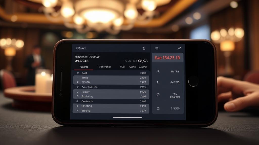 การวางเดิมพันบาคาร่าด้วยงบต่ำบนมือถือ