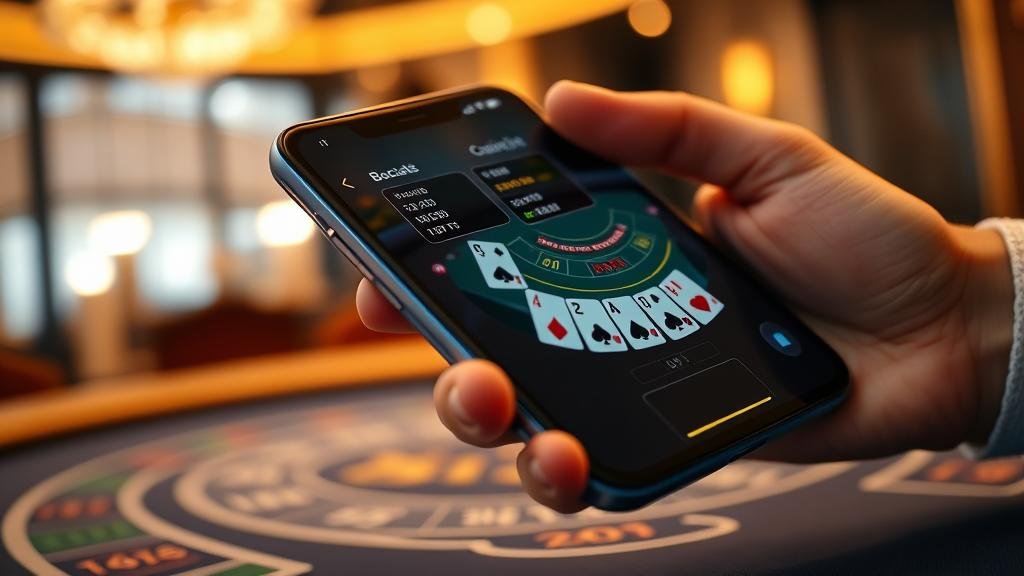 การอ่านเค้าไพ่บาคาร่าบนมือถือ