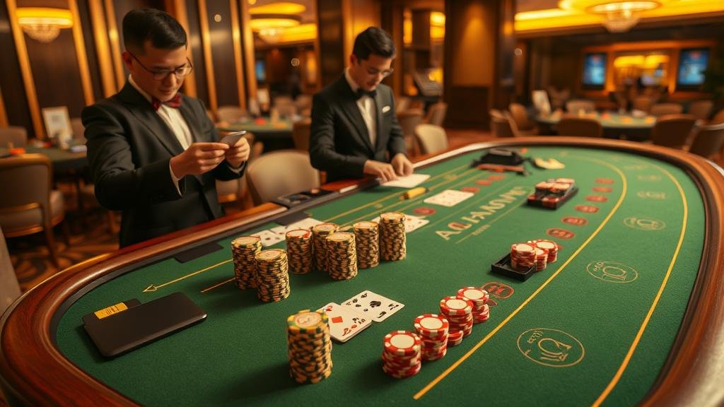 อัตราจ่ายบาคาร่าและชิปคาสิโน