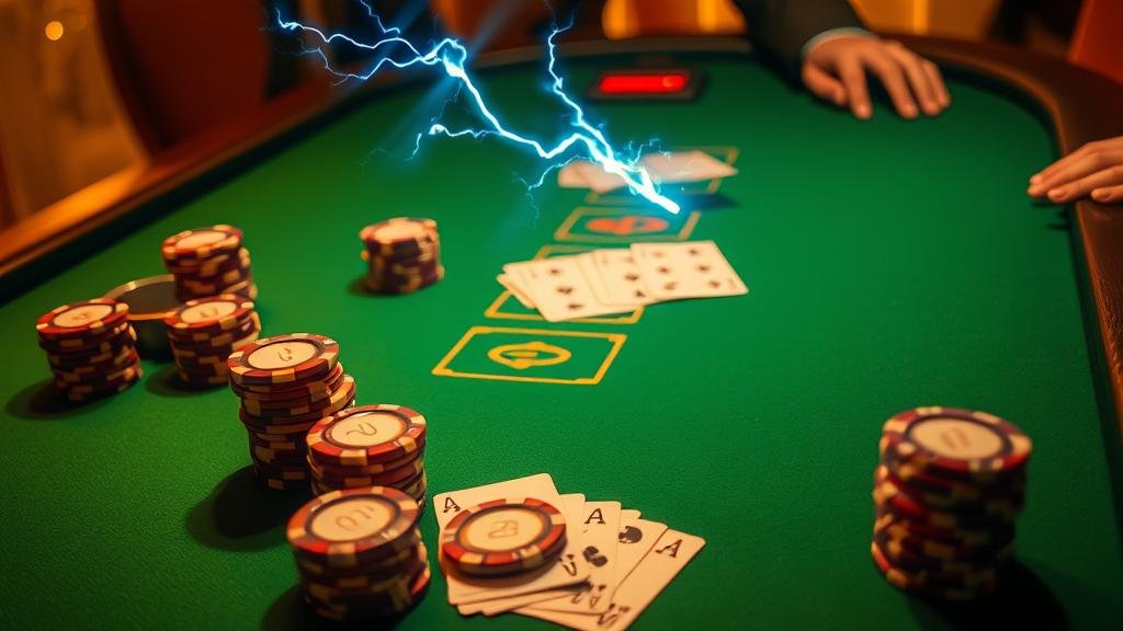 ตารางเค้าไพ่บาคาร่า แสดงรูปแบบการออกไพ่