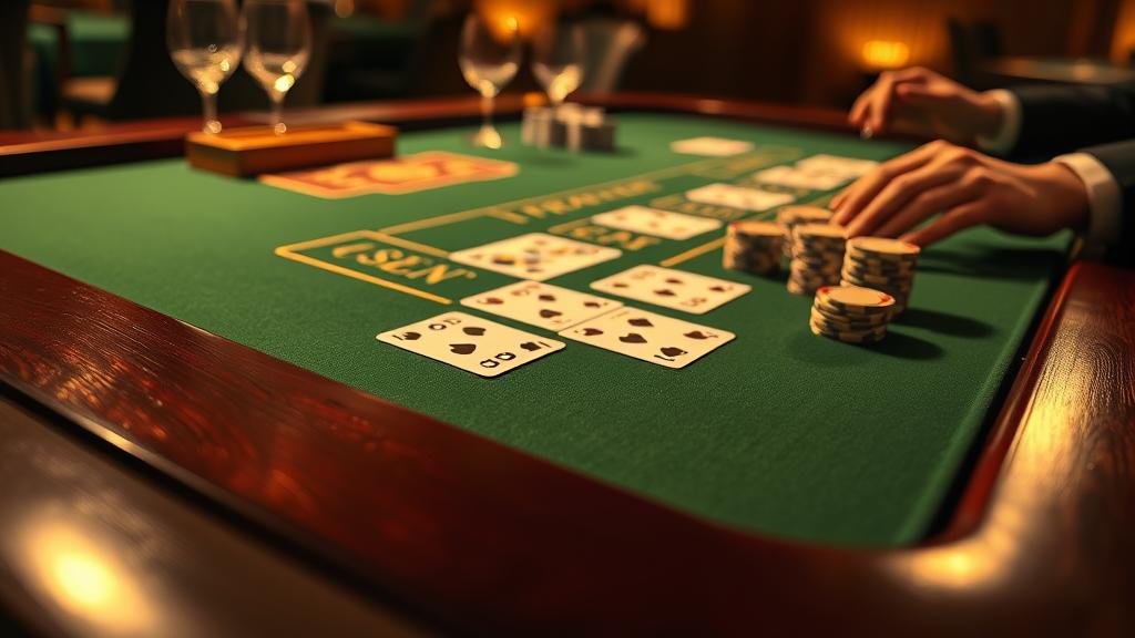 นักเดิมพันกำลังวางเดิมพันบาคาร่า