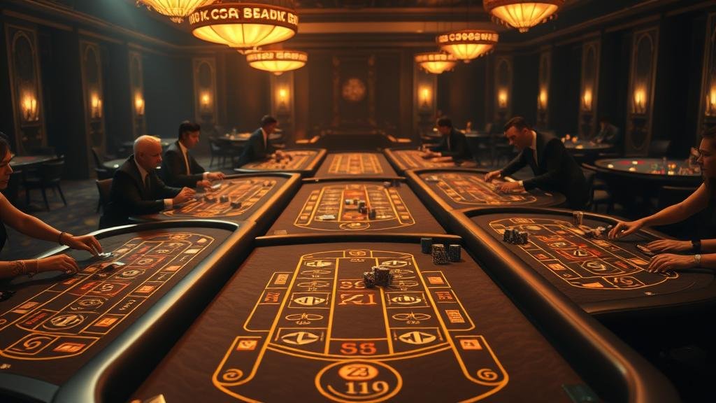 เปรียบเทียบหน้าจอห้องบาคาร่าจากผู้ให้บริการต่างๆ