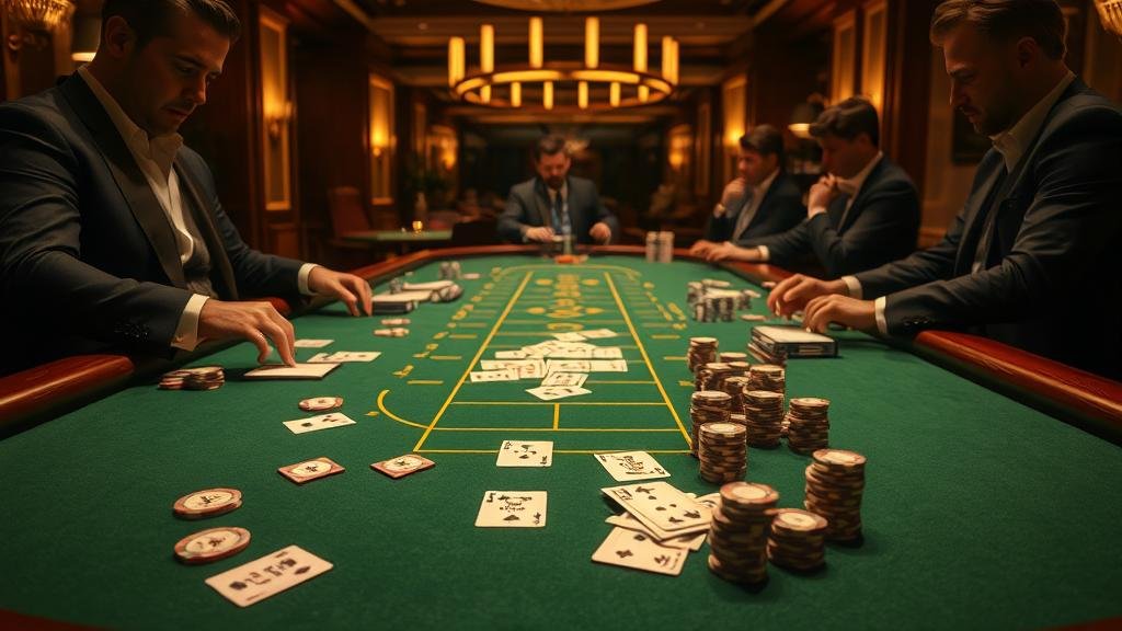 บาคาร่า: อ่านเค้าไพ่หลายโต๊ะ, ตั้งค่าเดินเงินบันไดเงิน, วิเคราะห์อัตราจ่ายสปี...