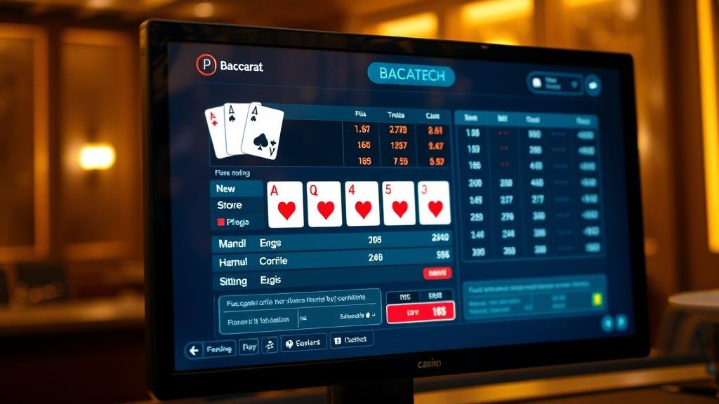 ตารางแสดงเค้าไพ่บาคาร่า