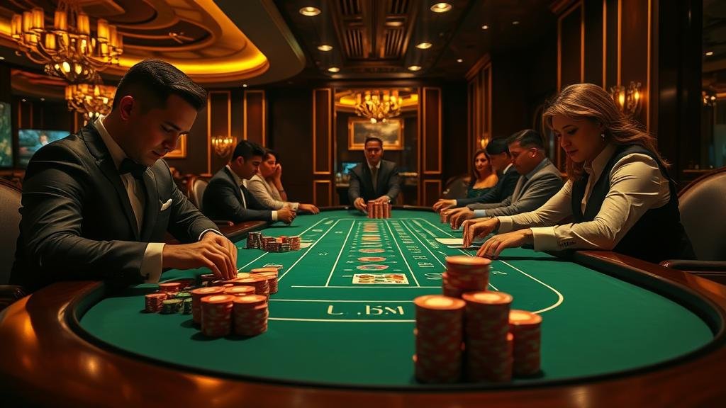 ตัวอย่างเค้าไพ่บาคาร่า มังกร และ สามตัด