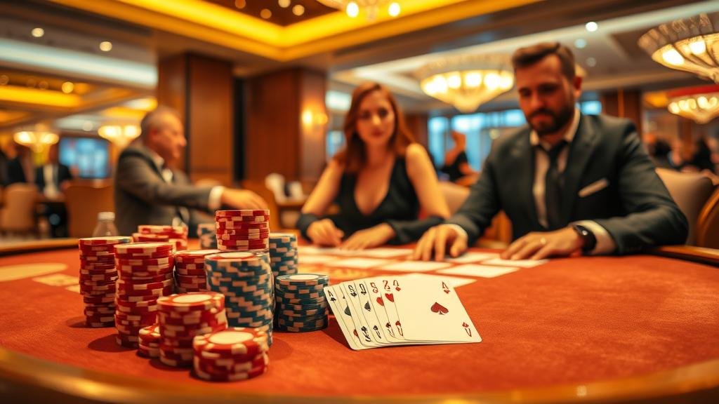 ดีลเลอร์สาวสวยในเกมบาคาร่า XPG