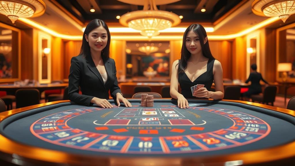 การวางเดิมพันในเกมบาคาร่า