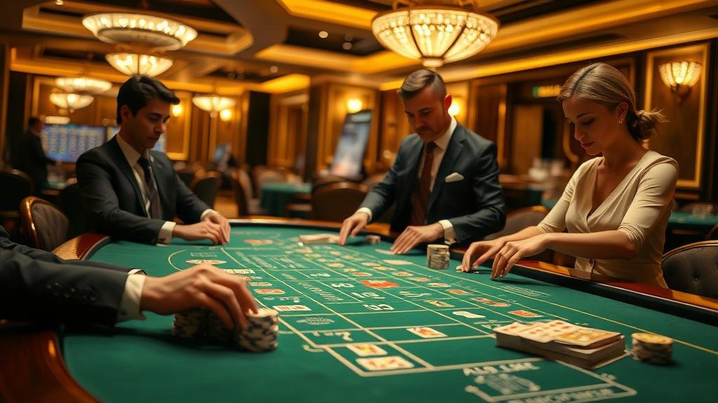 เค้าไพ่บาคาร่า ลูกปัด และเค้าไพ่ใหญ่