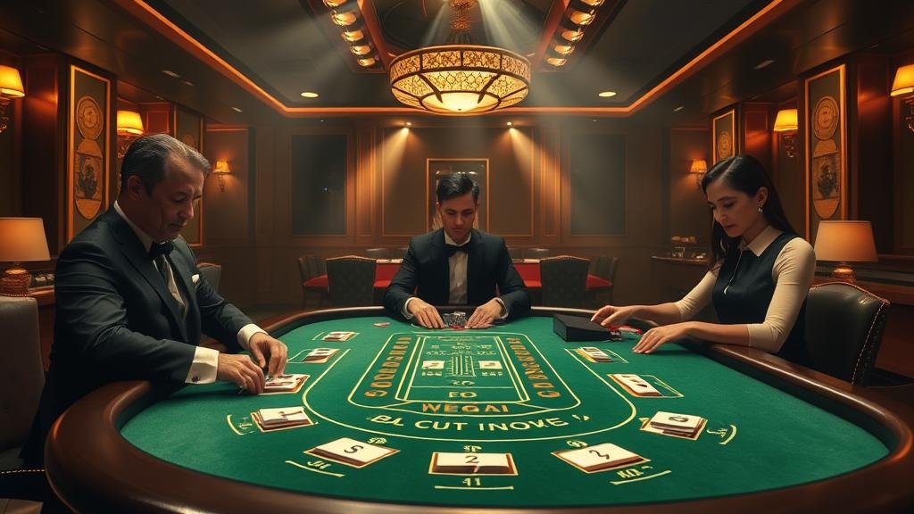 เปรียบเทียบห้องบาคาร่า AE AsiaGaming และ BG