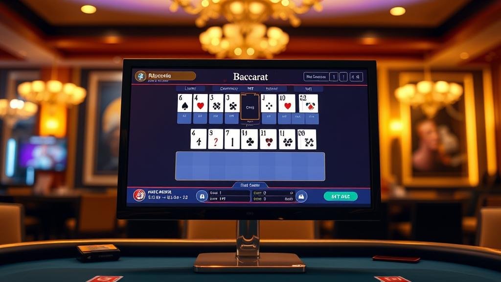 หน้าจอเกมบาคาร่า Pragmatic Play สวยงาม