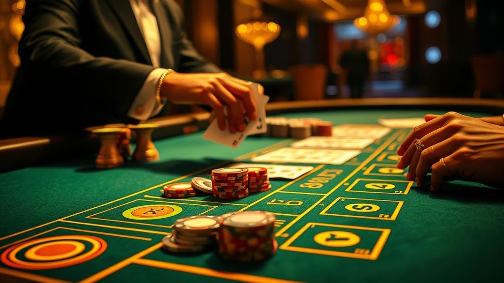 ตารางแสดงเทคนิคการเดินเงินบาคาร่า