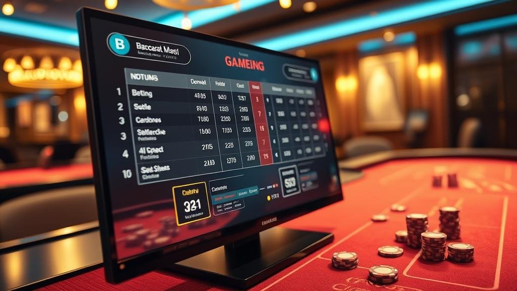 ตารางเค้าไพ่ถนนใหญ่ บาคาร่า