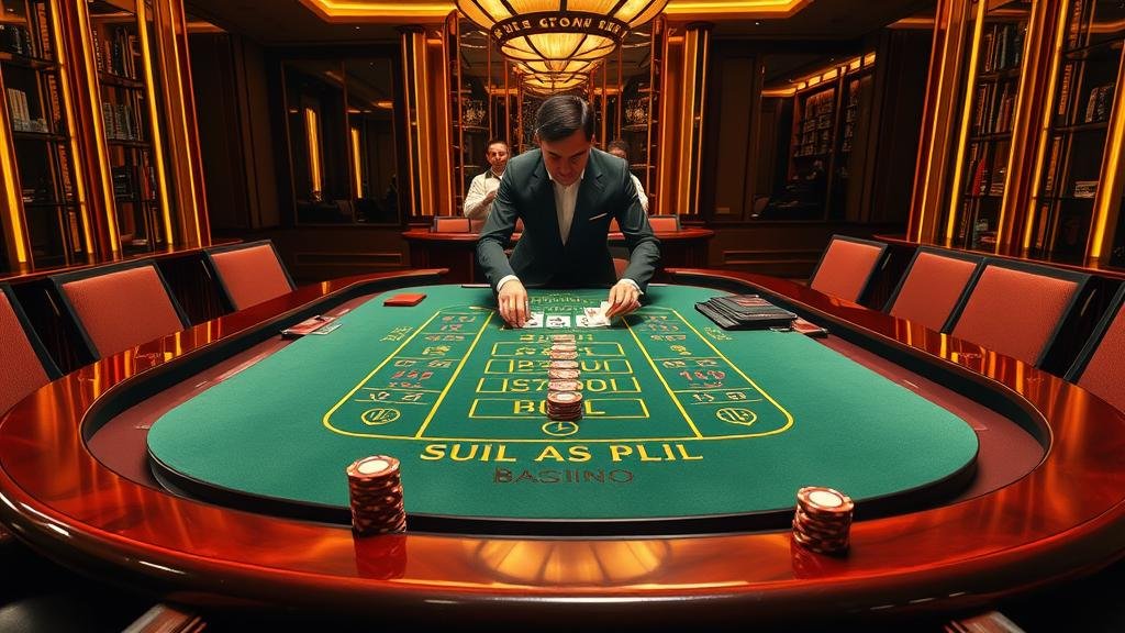 หน้าจอการเล่นบาคาร่าจากค่าย EBet