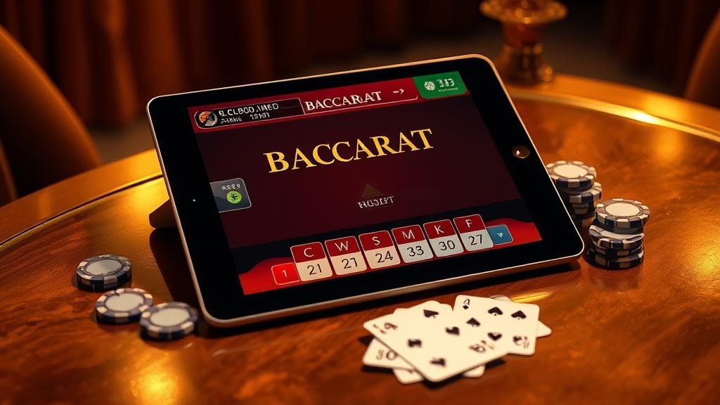 ตารางสถิติบาคาร่าบน iPad