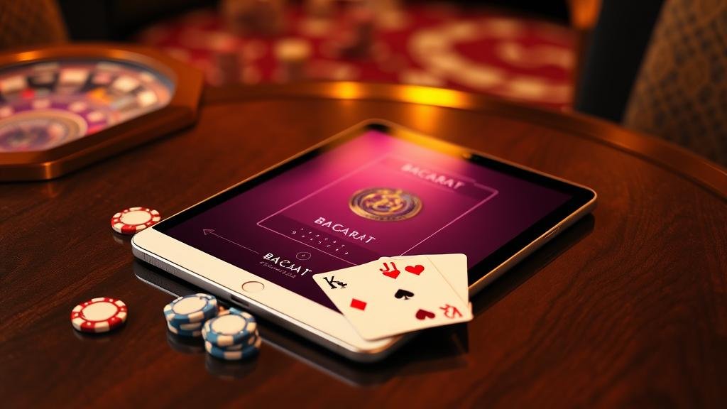 การปรับกลยุทธ์บาคาร่าบน iPad