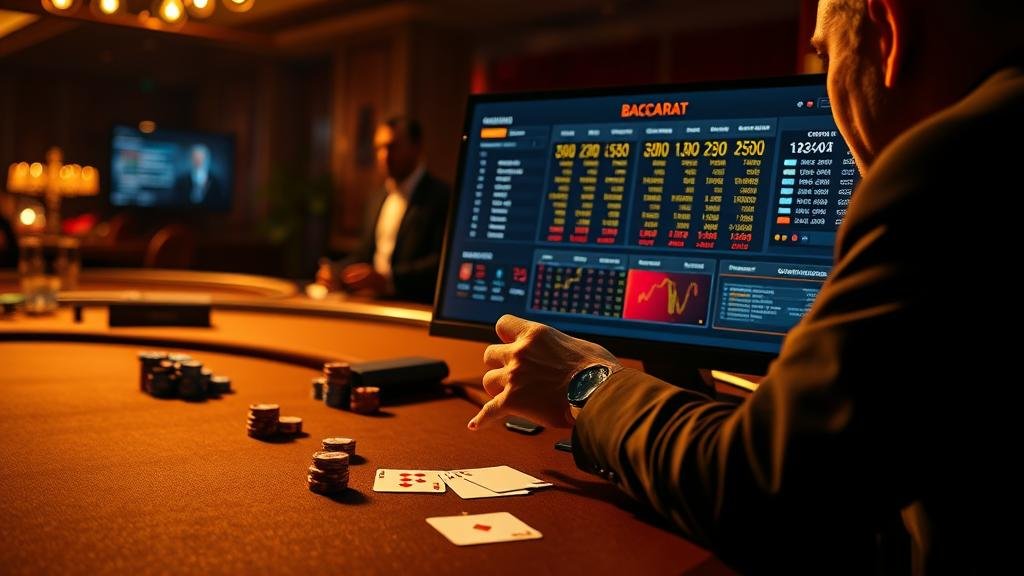 กราฟแสดงการบริหารงบประมาณบาคาร่า