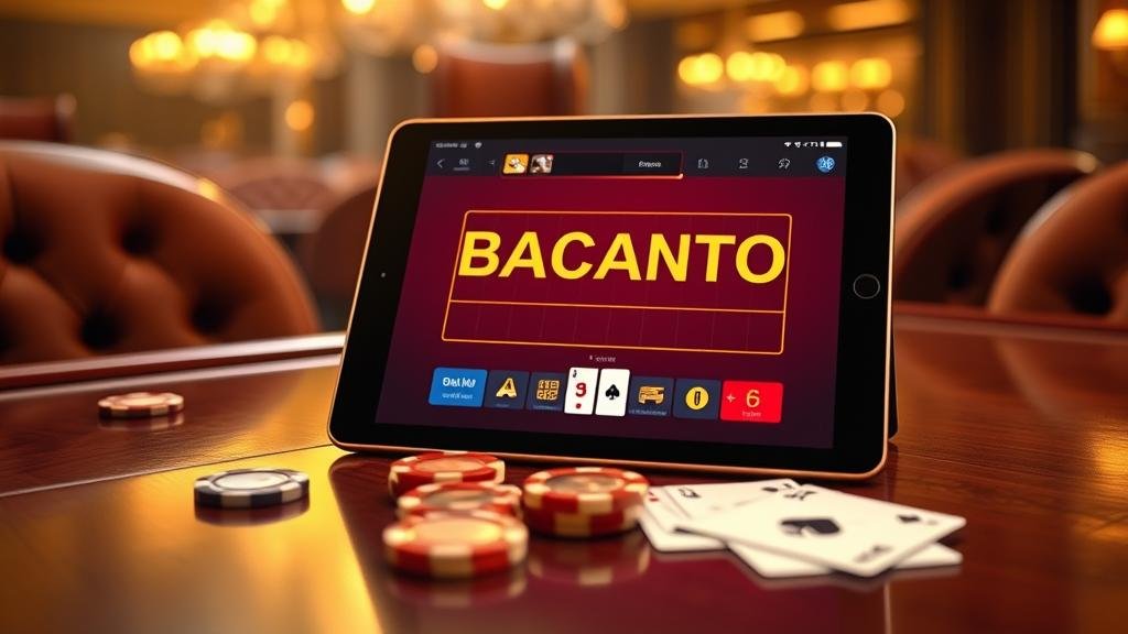 การวิเคราะห์ไพ่บาคาร่าบนแท็บเล็ต