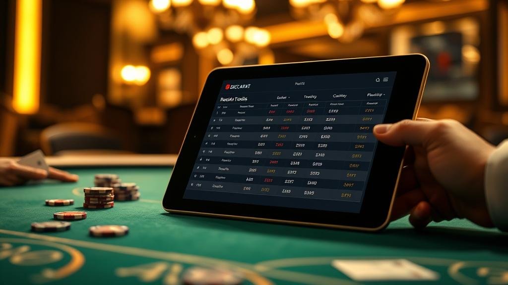 การดูสถิติบาคาร่าบนมือถือ