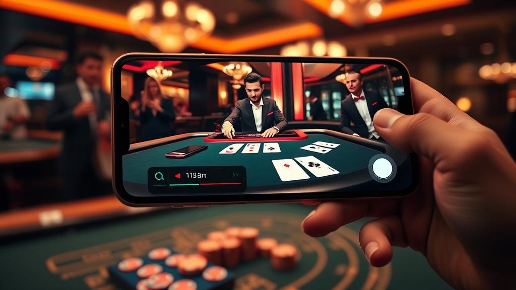 การบันทึกผลบาคาร่าบนแท็บเล็ต