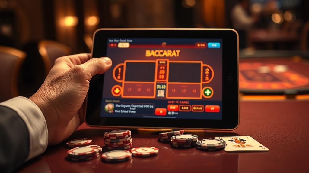 การบันทึกผลบาคาร่าบน iPhone