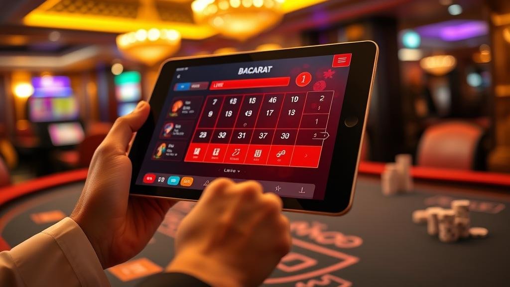 บาคาร่าบนแท็บเล็ต: แนวทางวิเคราะห์สด ฉบับทุนน้อย เล่นง่าย กำไรยั่งยืน