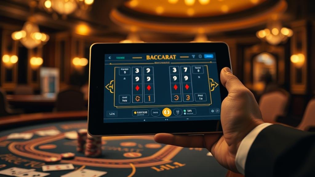 กราฟแสดงการบริหารความเสี่ยงบาคาร่า