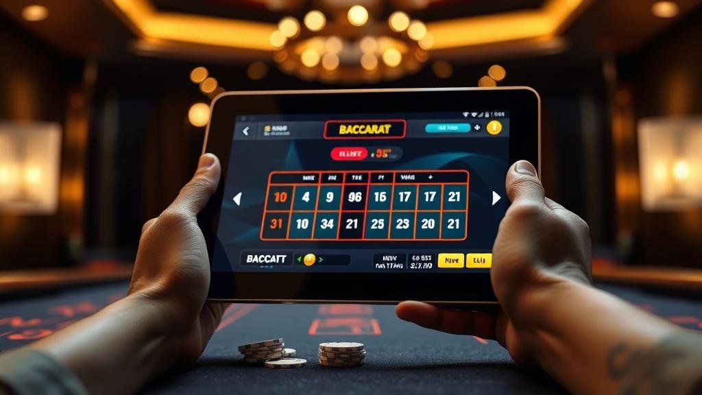 การเล่นบาคาร่าสดบนสมาร์ทโฟน