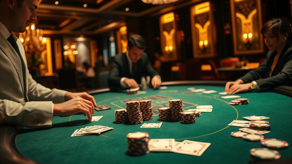 ตารางแสดงเค้าไพ่บาคาร่า