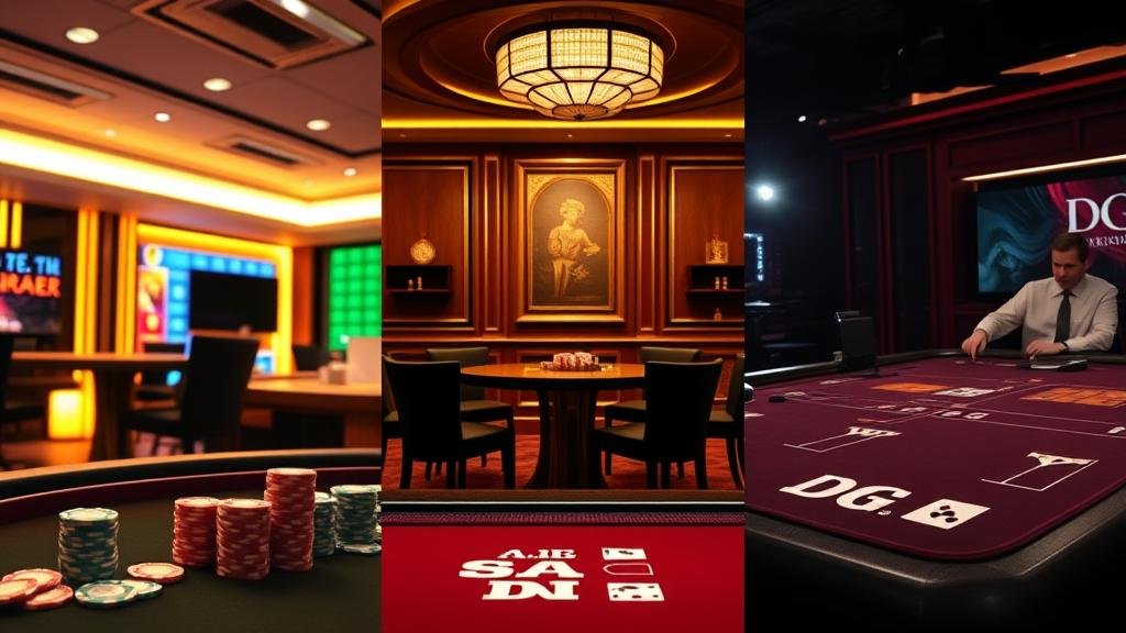 เจาะลึก! เลือกห้องบาคาร่า AE, SA, DG: ตั้งค่า, เดินเงิน, อ่านเค้าไพ่ฉบับเซียน