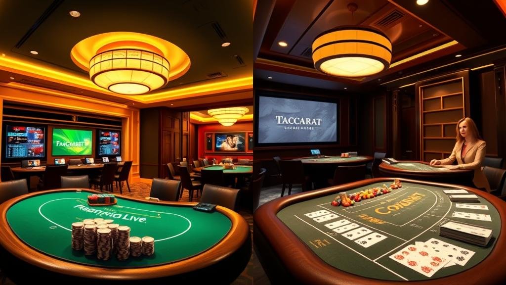 บาคาร่า: คู่มือเลือกห้อง PragmaticLive & AllBet ฉบับเซียน พร้อมเทคนิคเช็คอัตร...