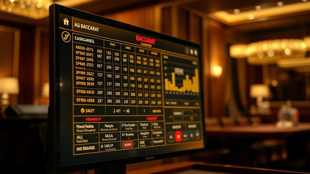 ตัวอย่างเค้าไพ่บาคาร่า: ถนนตาโต และถนนเส้นตรง