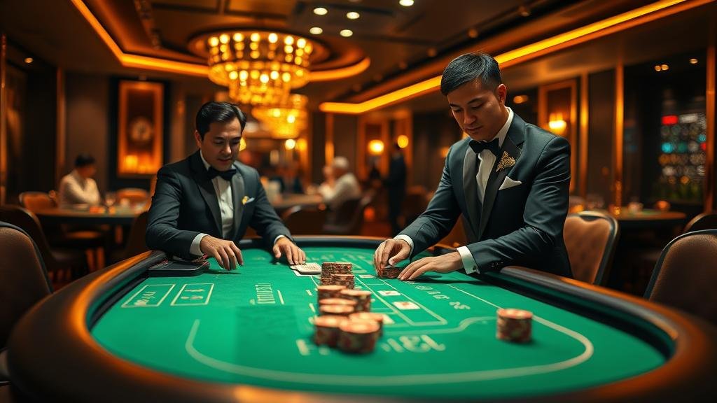 หน้าจอเลือกห้องบาคาร่าออนไลน์