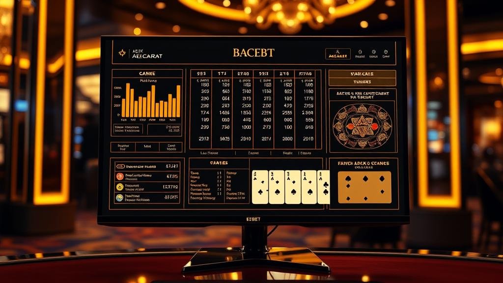 อินโฟกราฟิกกลยุทธ์การเล่นบาคาร่าและการจัดการเงินทุน