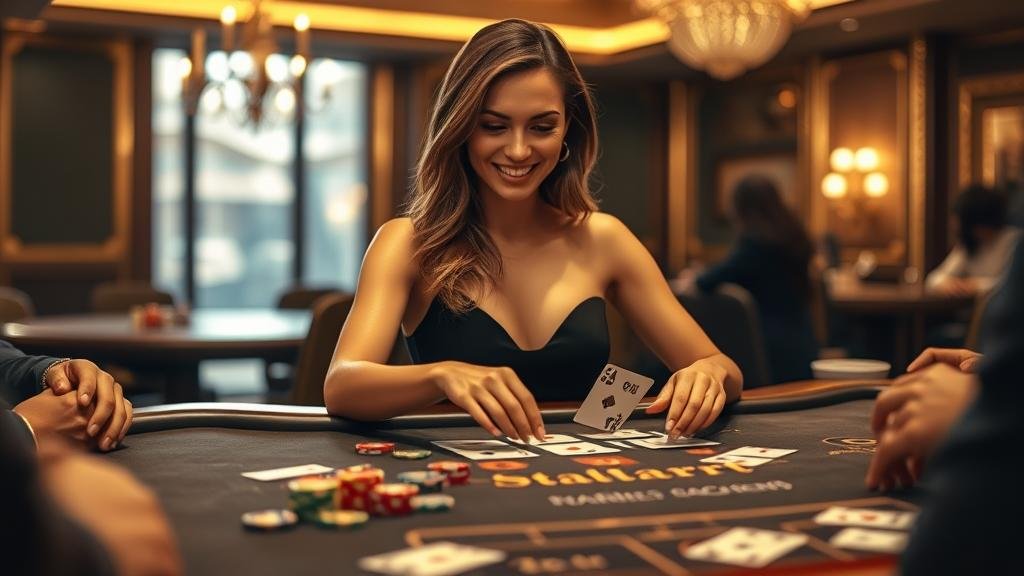 หน้าจอแอปมือถือสำหรับเลือกห้องบาคาร่า AllBet