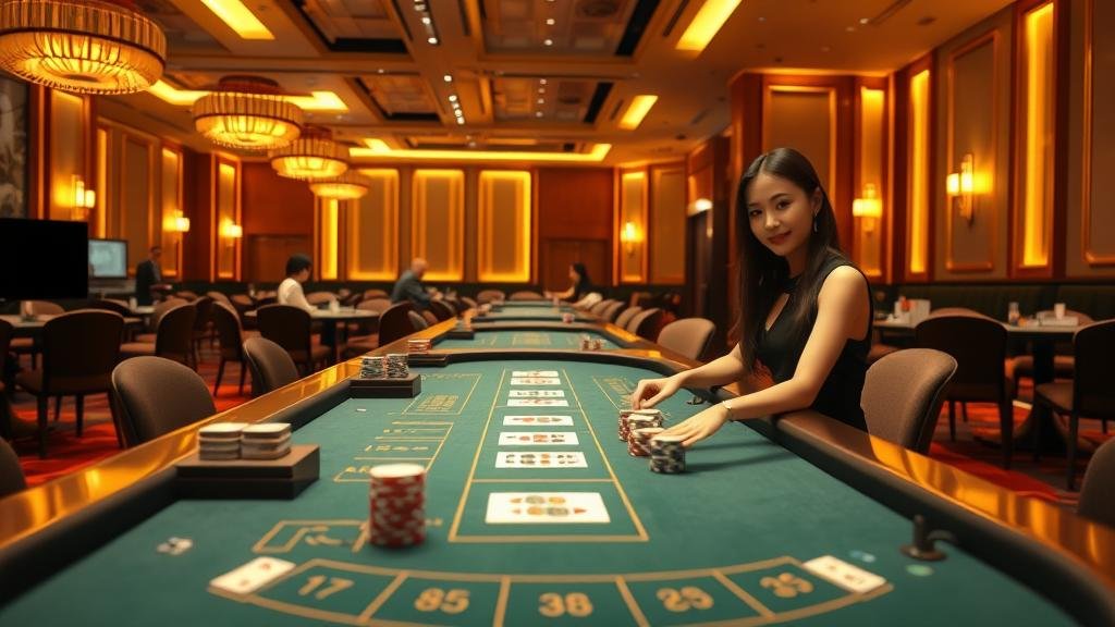 ผู้หญิงไทยมีความสุขกับการเล่นบาคาร่าออนไลน์