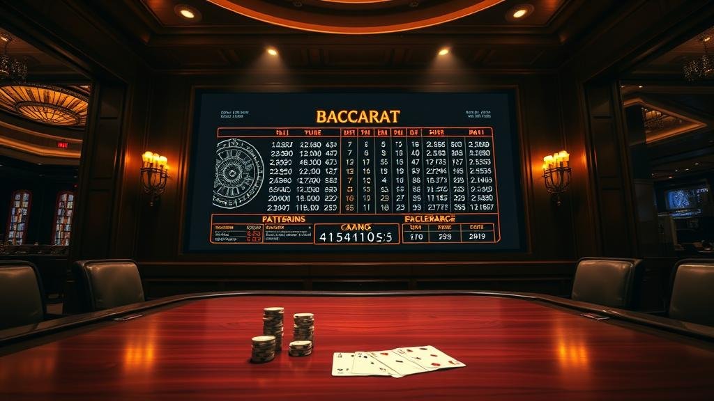 บาคาร่า: เจาะลึกสกอร์บอร์ด, สถิติ, และการเลือกห้องเด็ดบนมือถือ, เดสก์ท็อป