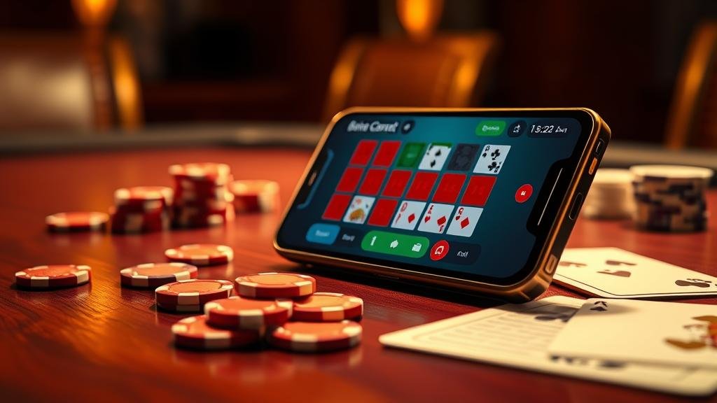 การแสดงผลลัพธ์บาคาร่าด้วยหลักการฟีโบนัชชีบนแท็บเล็ต